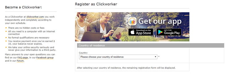 誰可以加入ClickWorker